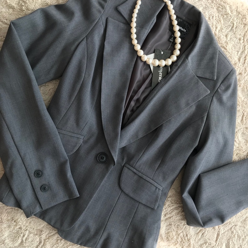 Grey Blazer by myMichele
